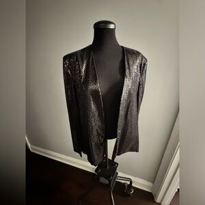 Dress Forum Sequin Cape Jacket